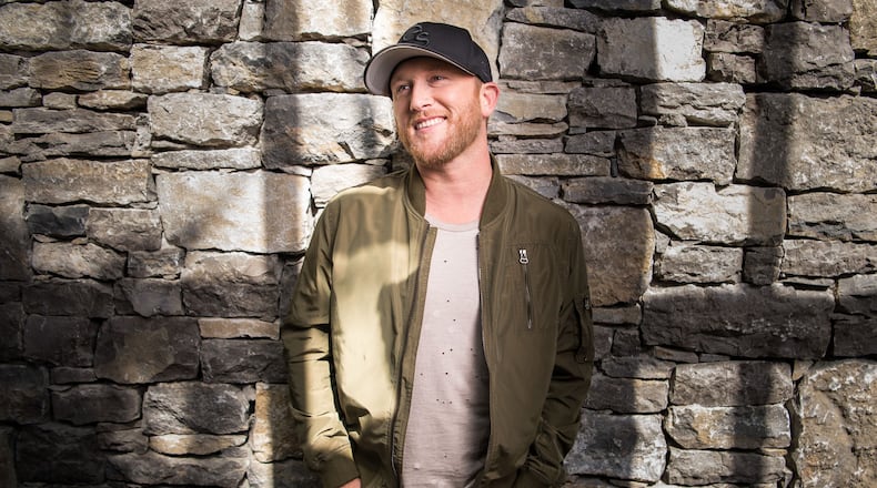 Georgia native Cole Swindell poses for a portrait at Warner Music Nashville in Nashville in July. He’ll headline at Infinite Energy Arena with Dustin Lynch and Mitchell Tenpenny on Nov. 29, 2018.