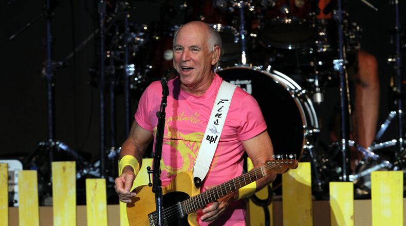 Jimmy Buffett partied with a sold out crowd of spirited Parrotheads Tuesday, May 27, 2014 at Chastain Park Amphitheatre in Atlanta. This was a rare smaller venue show for Buffett, who regularly sells out Aaron's Amphiteatre at Lakewood, with nearly three times the capacity as Chastain Park.