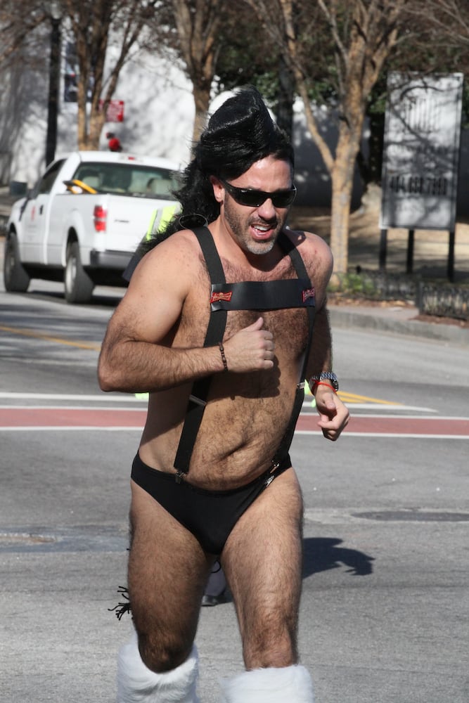 Santa Speedo Run 2014