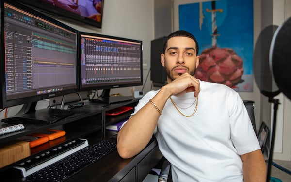 Rapper Will Hill released his seven-track EP "For the Passenger Princess" last year.  (Jenni Girtman for The Atlanta Journal-Constitution)