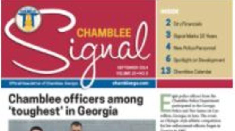 Chamblee has redesigned the Signal newsletter.