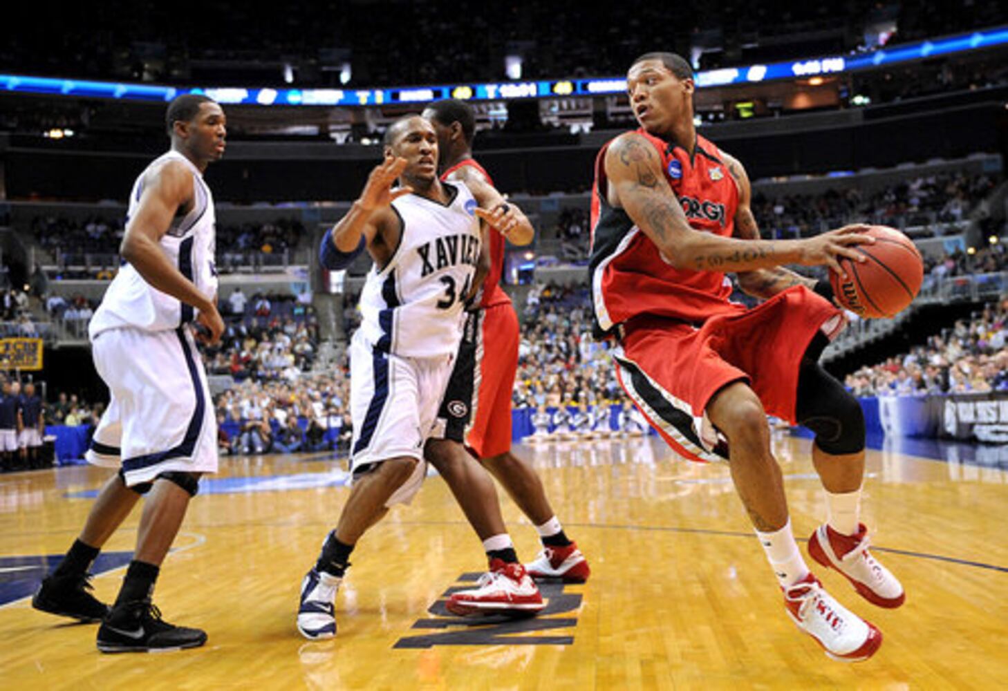 UGA take on Xavier in the first round