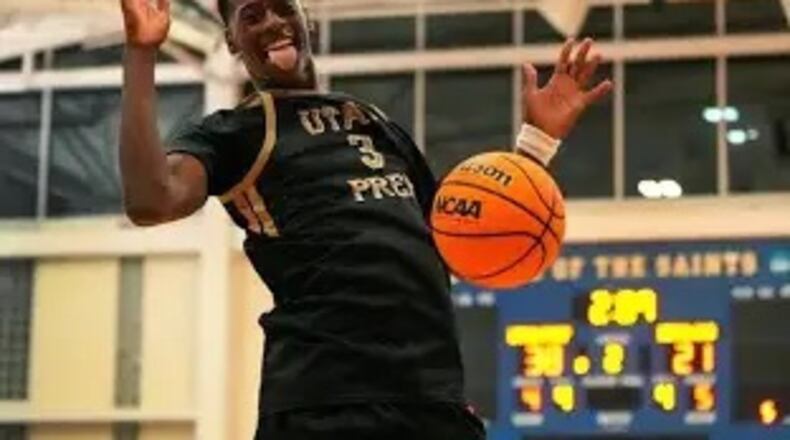 A.J. Dybantsa of Utah Prep is the consensus No. 1 senior men's basketball prospect nationally who some project will be the No. 1 overall pick in the 2026 NBA Draft. He is committed to Brigham Young.