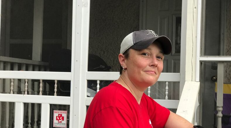 Thunderbolt resident Jennifer Hill questioned why the town was challenging her status as a registered voter eligible to cast a ballot in upcoming municipal elections. Kristina Torres/ktorres@ajc.com