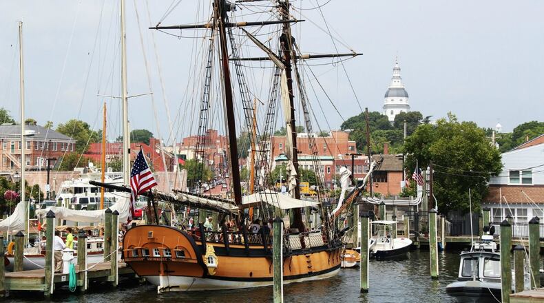 Annapolis’ quaint waterfront has changed little since the mid-17th century. Its 300-year-old buildings are home to restaurants, pubs, boutiques, art galleries and music venues all within a small walkable and bikeable area. CONTRIBUTED BY WWW.WESTINANNAPOLIS.COM
