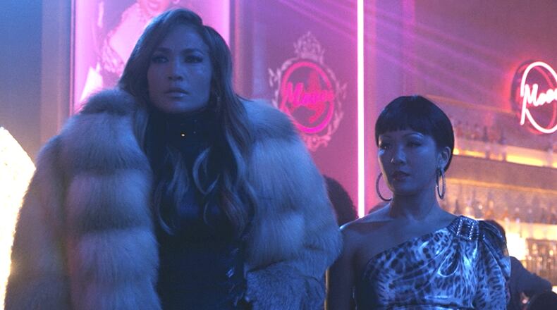 Jennifer Lopez and Constance Wu star in "Hustlers," which also has a brilliant cameo from an Atlanta R&B superstar.