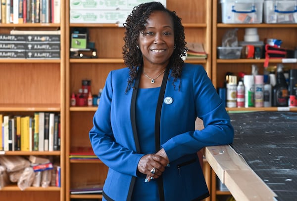 Ayanna Howard took over as Spelman College president in August. (Natrice Miller for the AJC)