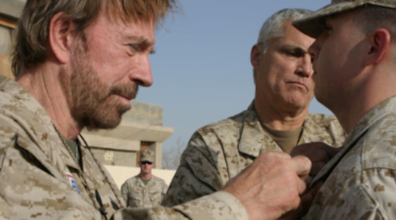 Chuck Norris turned 80 Tuesday. Twitter users celebrated the movie/martial arts legend by sharing plenty of Chuck Norris jokes.