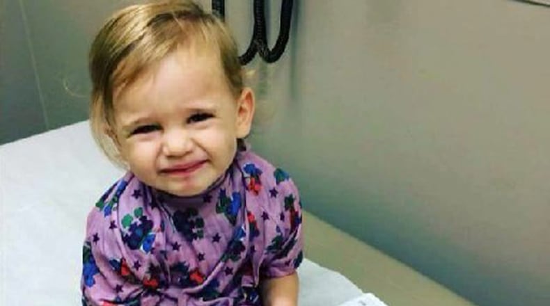 Laila Marie Daniel, only 2 years old, died Nov. 17, 2015. Her foster mother and father, Jennifer and Joseph Rosenbaum, are charged in her death.