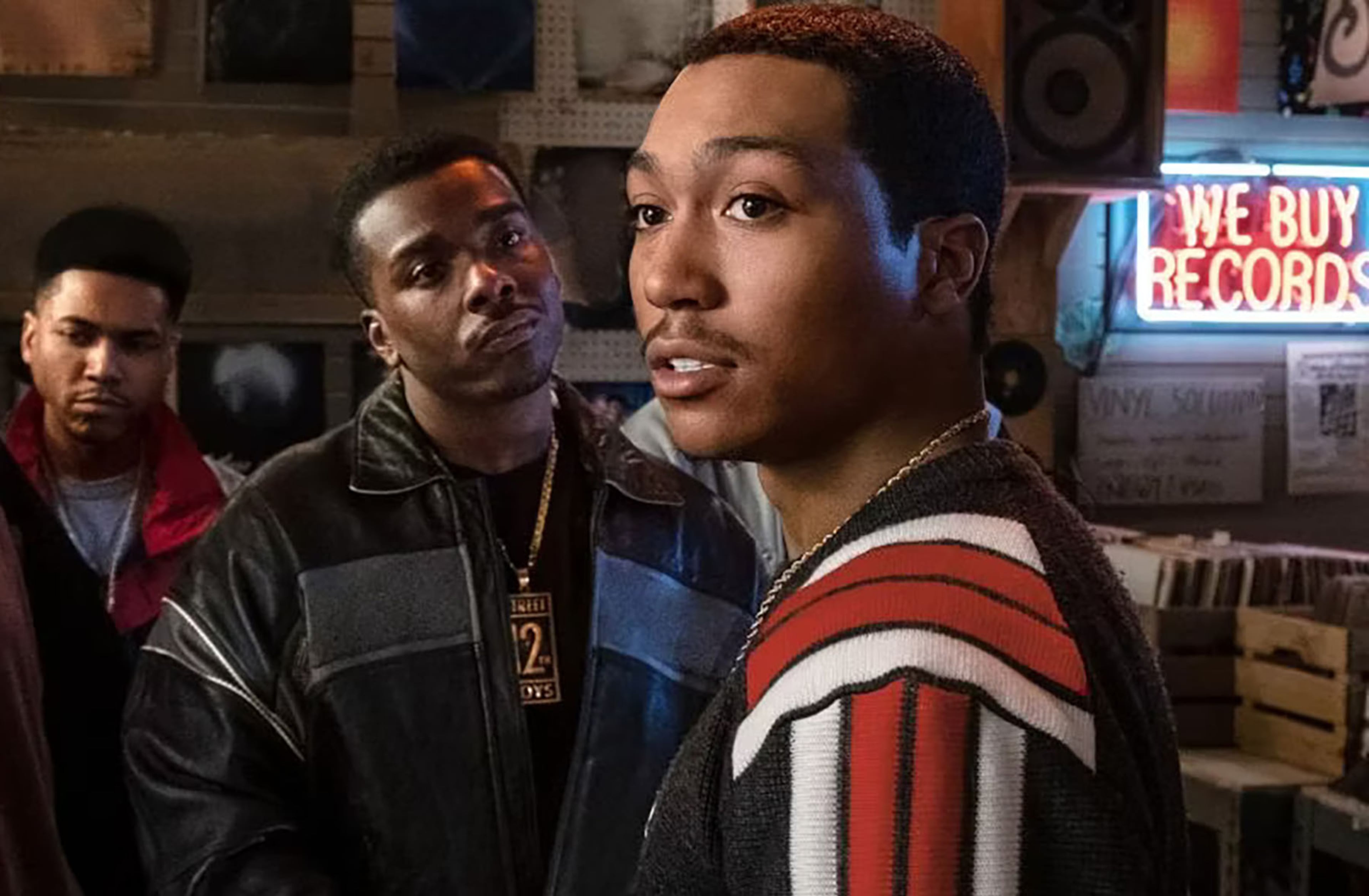 Demetrius Flenory Jr. plays his father and enters Atlanta's drug world in the third season of Starz's "BMF," which is a fictional retelling of the real story of the Black Mafia Family. (Courtesy of Starz)