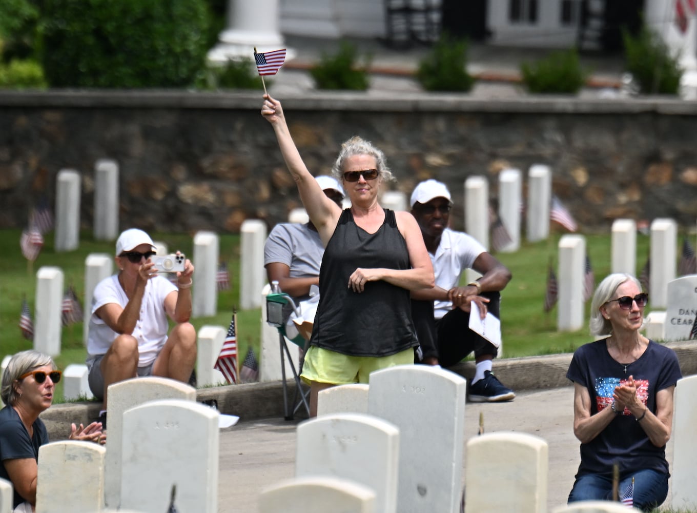 Memorial Day ceremony held at national cemetery in Marietta