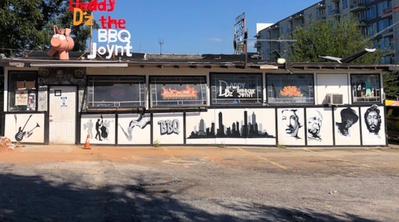 The Daddy D’z facade and sign are landmarks on Memorial Drive. (Courtesy of Christianah Coker-Jackson)