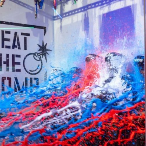 Beat the Bomb in Atlanta will host America 250-themed games in July. (Courtesy of Beat the Bomb)