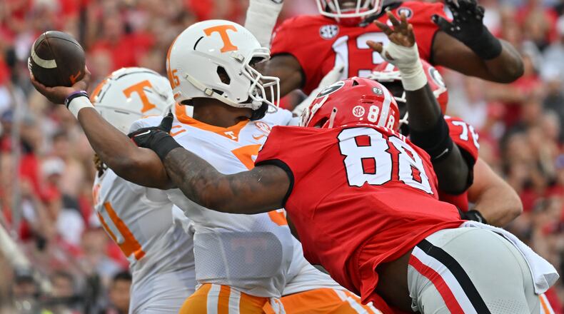 Georgia football-Tennessee-alabama