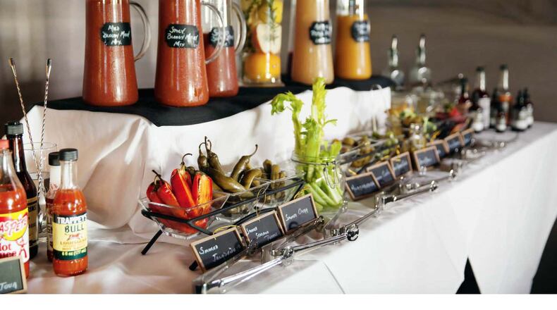 Head to 101 Steak for a Mother's Day brunch featuring lots of food plus a libation station. HANDOUT / 101 Concepts.