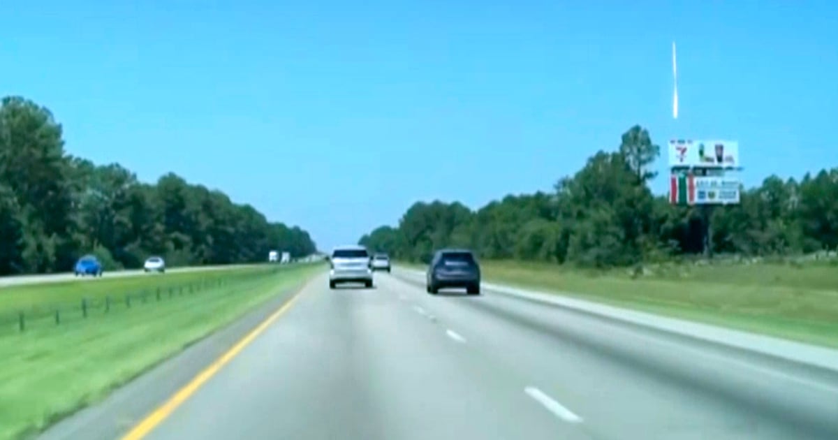 Meteor seen over Georgia, Southeast