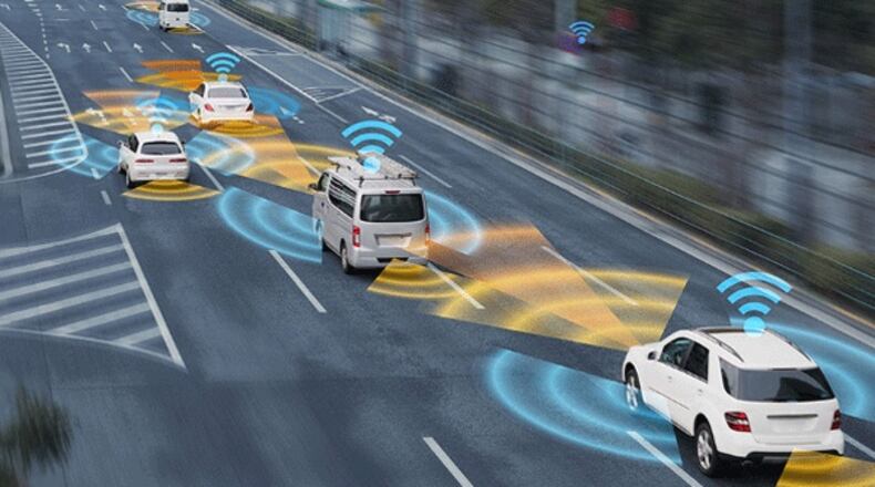 The Curiosity Lab at Peachtree Corners is offering a free discussion with KSU’s Dr. Billy Kihei about V2X technology in future transportation. (Courtesy Traffic Technology Today)