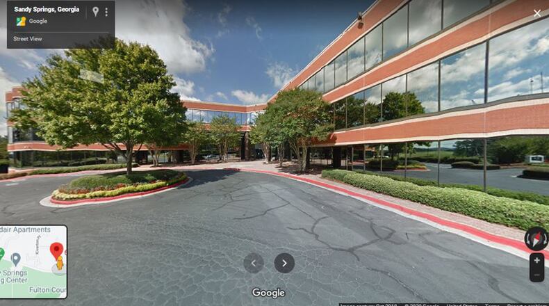 An existing office building at 620 Morgan Falls Road is the future home of the Sandy Springs Police Department and Municipal Court. The city paid the TPA Group $10.99 million for the property.