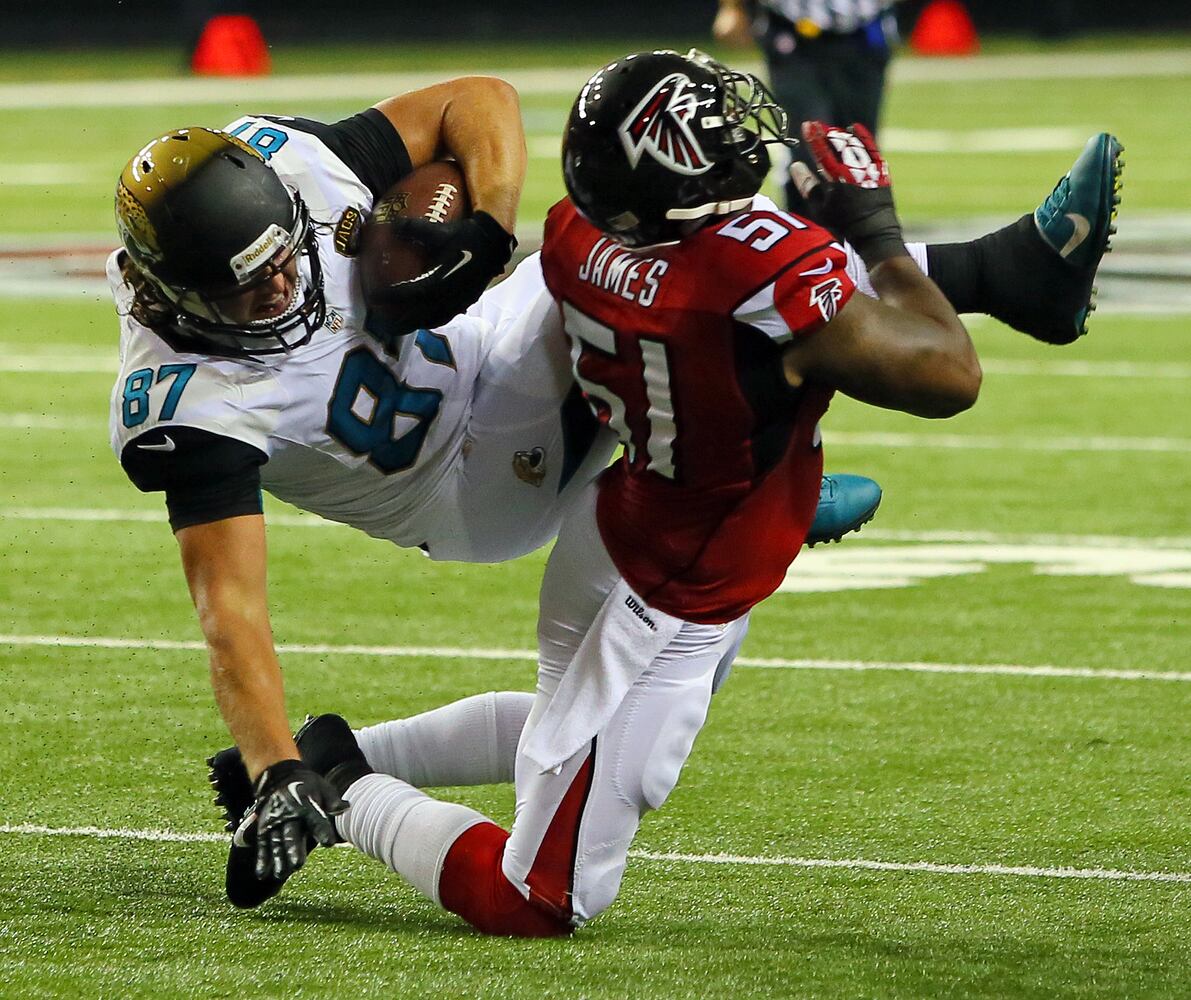 Jaguars at Falcons football