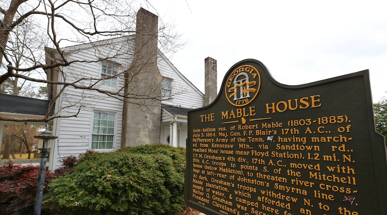 021722 Mableton:  The historic Mable House, ancestral home of the Mable family for whom Mableton was named, is seen on Thursday, Feb. 17, 2022, in Mableton.   “Curtis Compton / Curtis.Compton@ajc.com”`