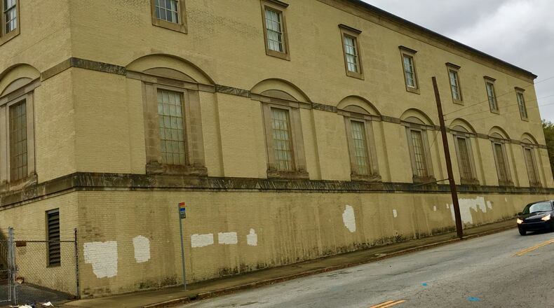 The old (circa 1937) AT&T office building on Decatur’s west side will get renovated into a residential development of up to 34 multi-family units. Bill Banks for the AJC