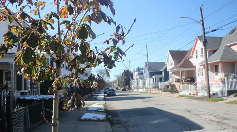 This Providence, Rhode Island, neighborhood received a low Tree Equity Score from American Forests. Eben Dente / American Forests