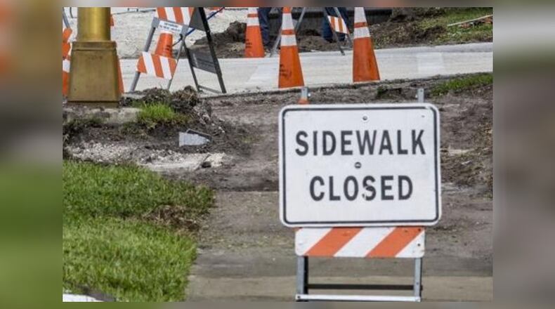 Sidewalk improvements near a popular Buckhead park will begin Monday, infrastructure improvement program Renew Atlanta and city officials announced in a news release Friday.