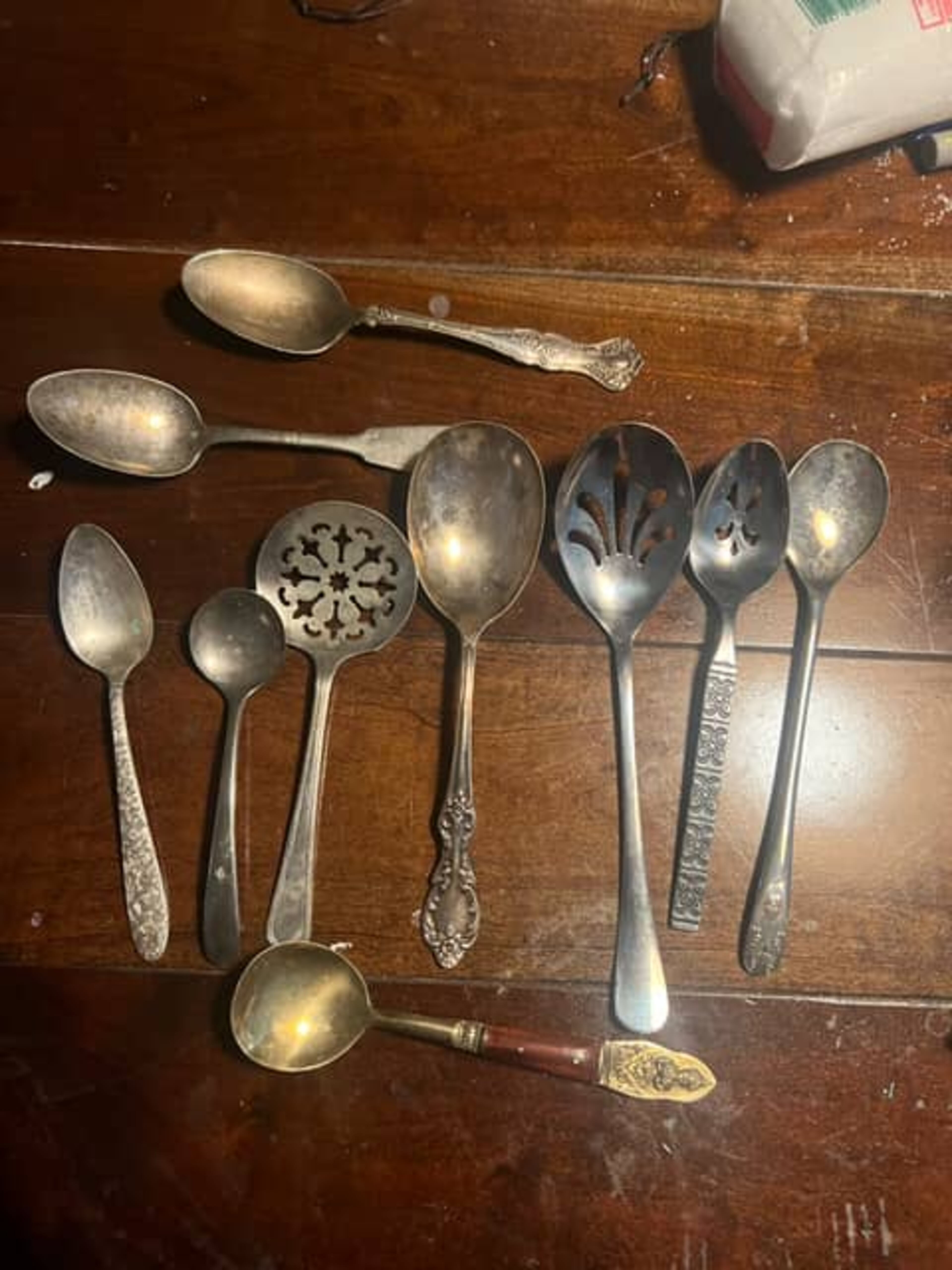 If you ask Hudson Rouse about his spoon collection, he can share some "speculative lore" about what he believes the spoons' backgrounds to be. (Courtesy of Hudson Rouse)
