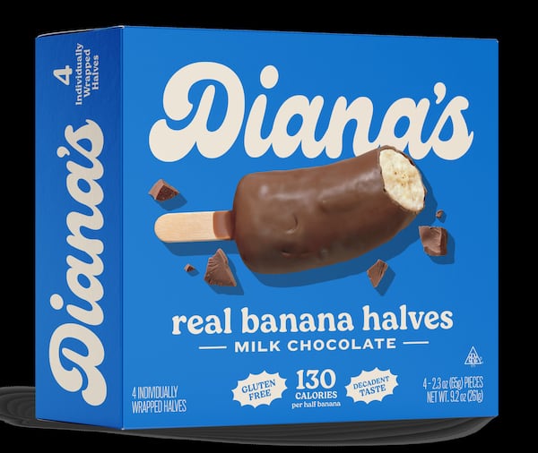 Diana's frozen bananas. (Courtesy of Diana’s)