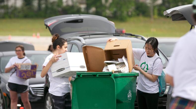 Gwinnett may consider reducing the number of items that residents can recycle and charging more for them. AJC FILE PHOTO