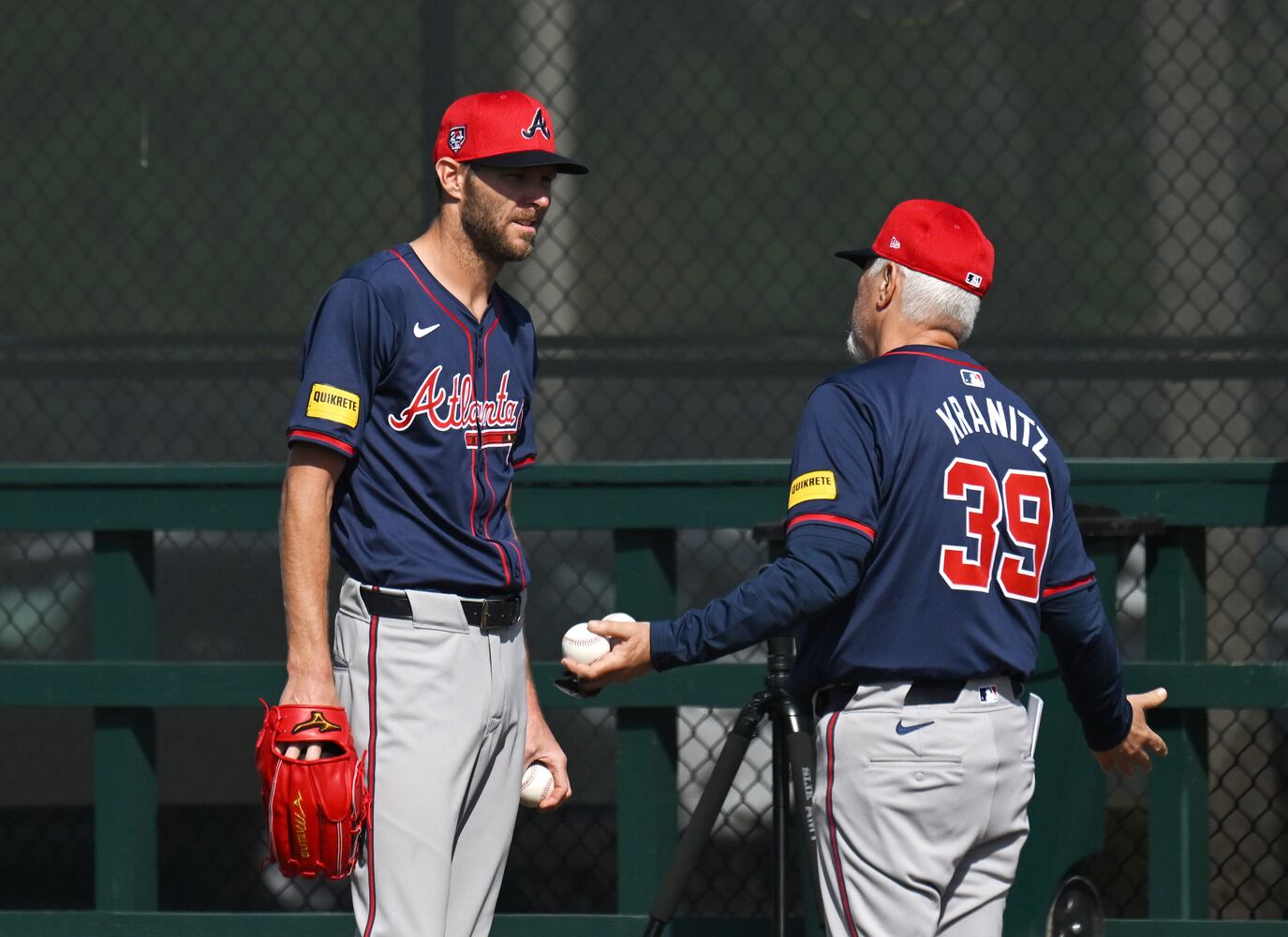Braves spring training - Day 3