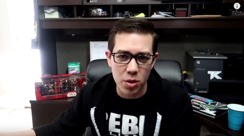 A vlogger and gamer from Cobb has been cited for running a business out of his home.