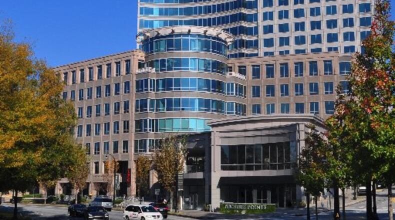 Synchronicity Theatre plans to take over the former Ansley Park Playhouse off the atrium in the Peachtree Pointe building in Midtown. After a renovation, it will open its season there Sept. 26. CONTRIBUTED BY SYNCHRONICITY THEATRE