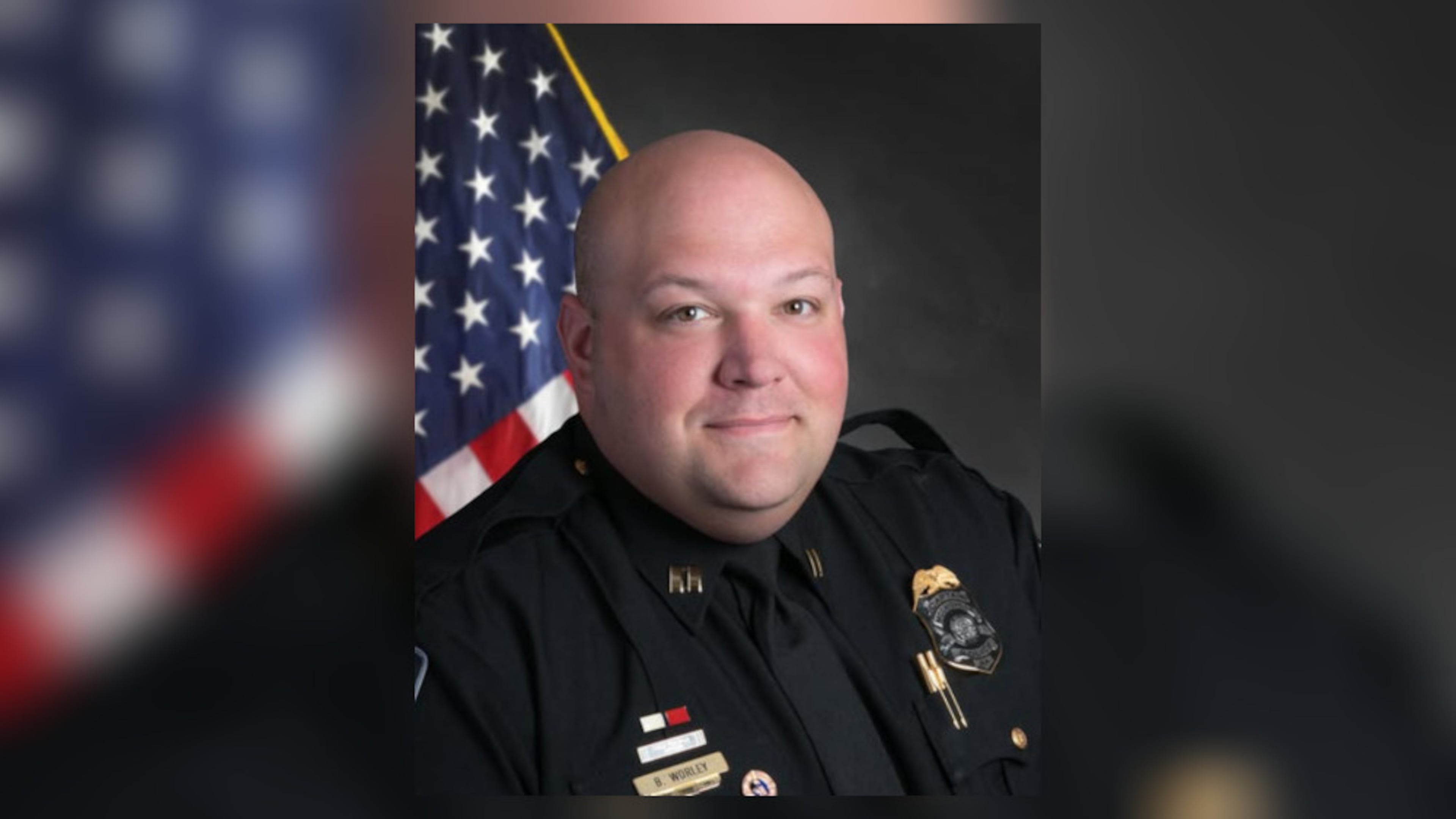 Capt. Brantley Worley was responding to a report of a suspicious person Friday in McCaysville when he was shot. (McCaysville Police Department)