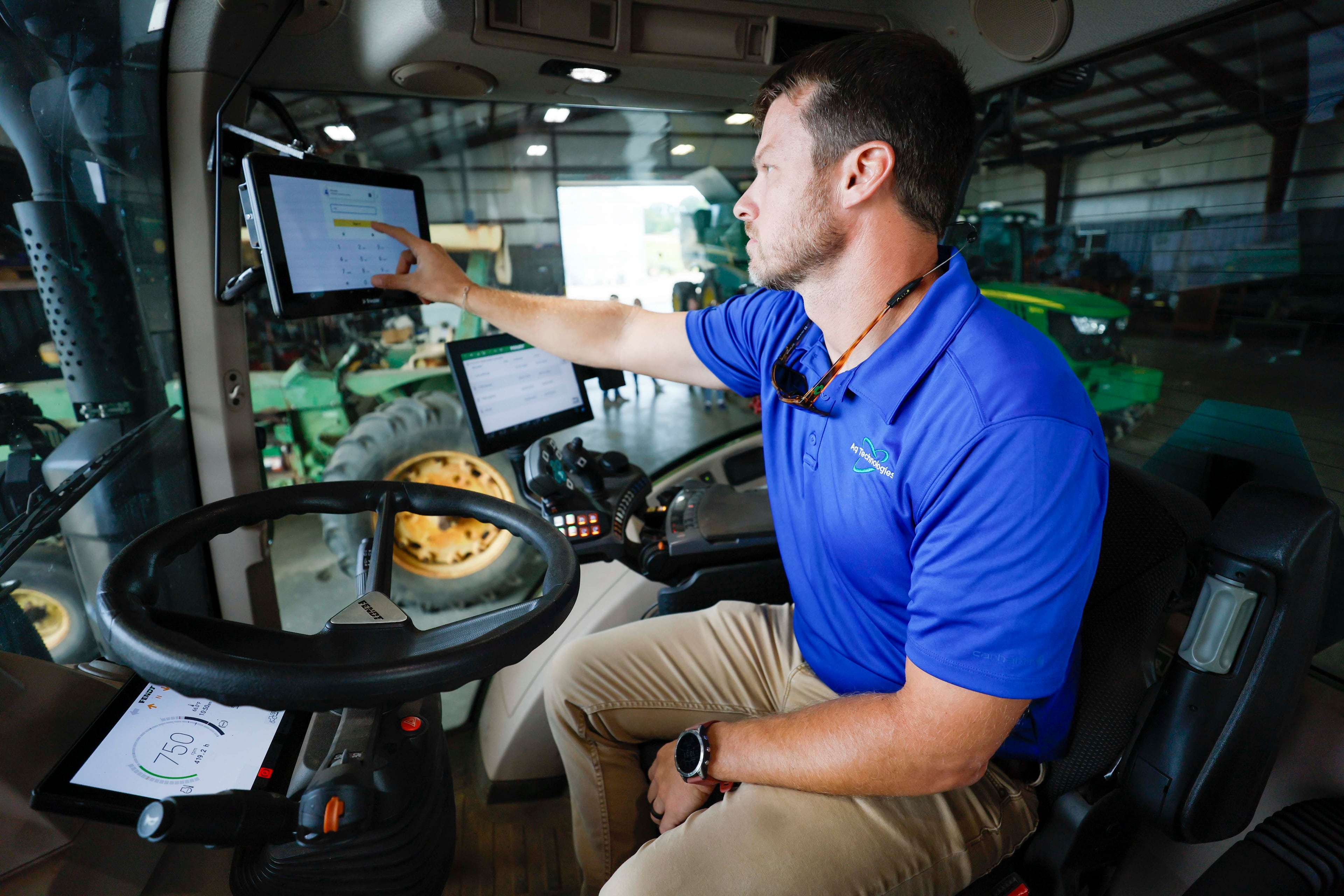 A major agriculture company hopes retrofitting tractors with AI technology may make farming more efficient.