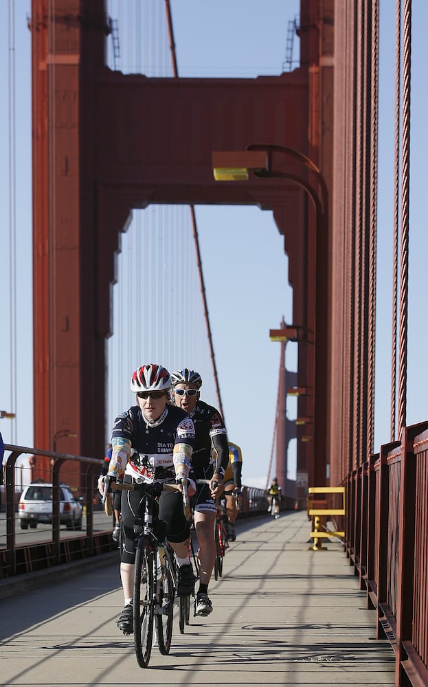 Cross a country on a bicycle
