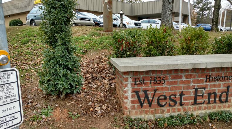 Susan Cobb wants her West End Neighborhood to be cleaned up, along with having a missing trash can replaced. Photo/Susan Cobb.