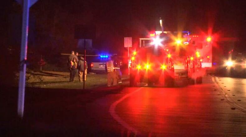 Two people died in a small plane crash in Coweta County on Saturday, January 25, 2020. (Photo: Channel 2 Action News)