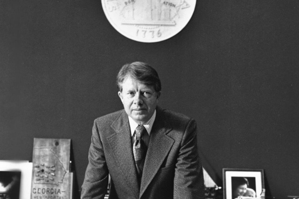 Jimmy Carter was elected governor of Georgia in 1970 in his second campaign for the office. He had a successful term as a progressive Southern governor. (Jimmy Carter Library)