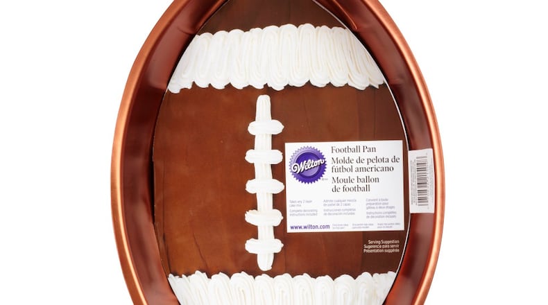 Football pan. Courtesy of Wilton Brands
