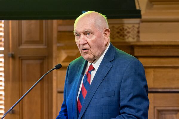 University of Georgia System Chancellor Sonny Perdue supports need-based scholarships. (Arvin Temkar/AJC)