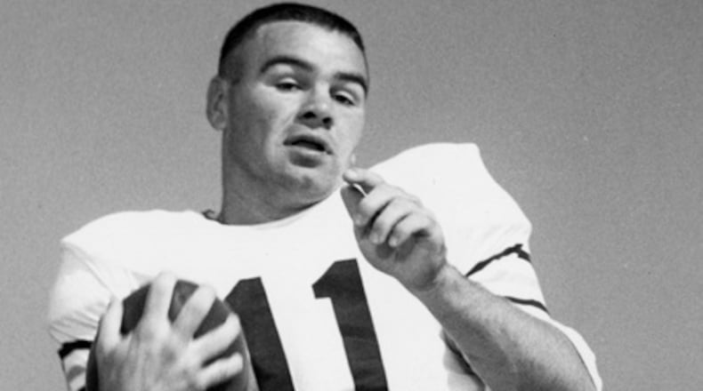 A 1952 photo of former Georgia Tech All-American Leon Hardeman, who died December 9, 2019, at the age of 87. (Georgia Tech Archives)