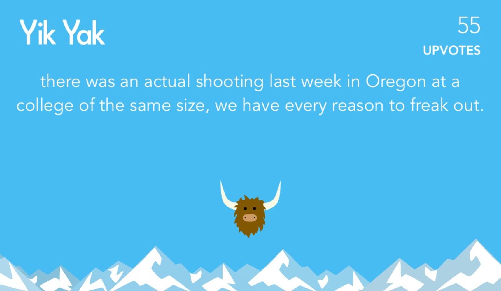 Yik Yak, Emory threat