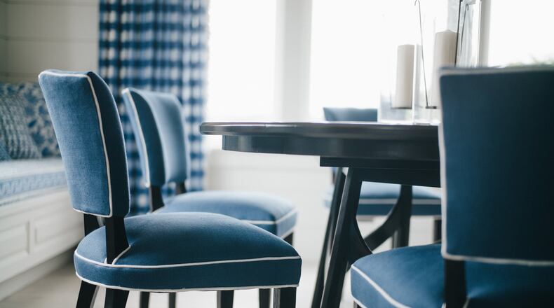 Every room needs one: a focal point that makes a big statement. If your room doesn t have one already, what about adding a piece of furniture covered in an arresting fabric? (Handout/TNS)