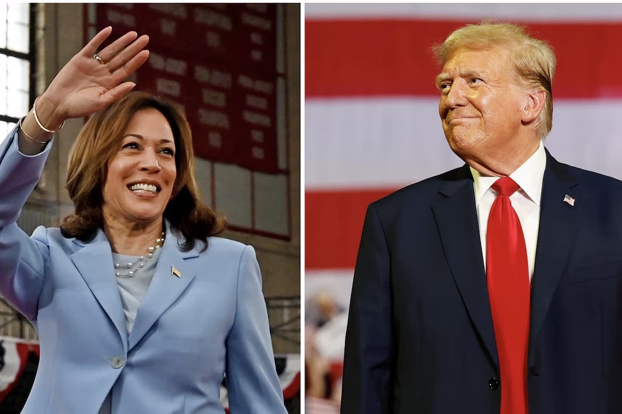 Vice President Kamala Harris and former President Donald Trump (Philadelphia Inquirer/TNS)