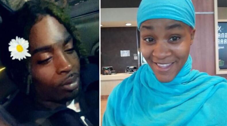 Markus Leach (left) and Camecke Strozier. The two were last seen in a black Nissan sedan.