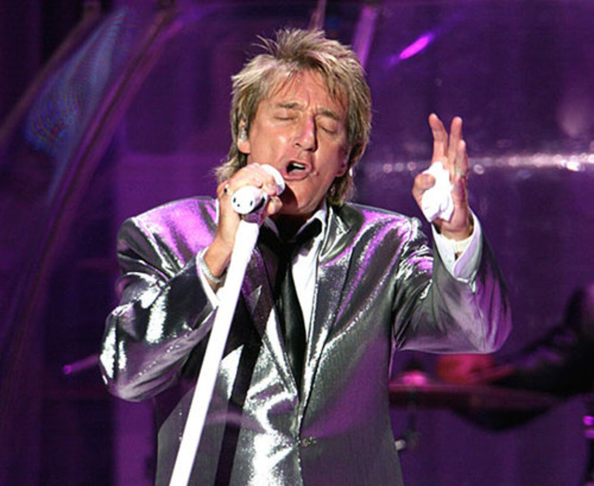 Rod Stewart at Verizon amphitheatre