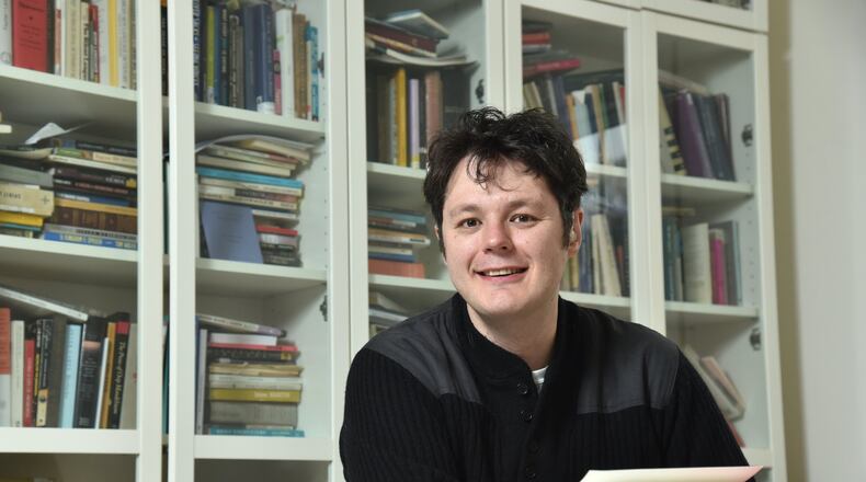 Born in Odessa, Ukraine, Ilya Kaminsky lost his hearing at age 4, due to a misdiagnosed case of the mumps. He is a finalist for the National Book Award in Poetry for his book-length work, “Deaf Republic.” HYOSUB SHIN / HSHIN@AJC.COM