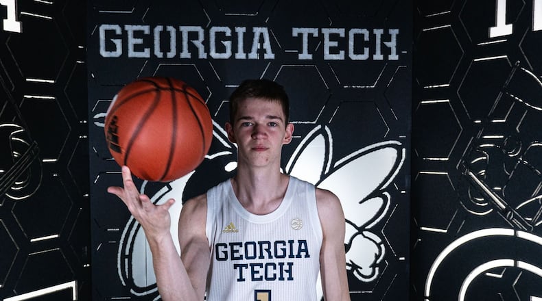 Freds Pauls Bagatskis played in nine games and scored eight points. (Photo courtesy Freds Pauls Bagatskis)