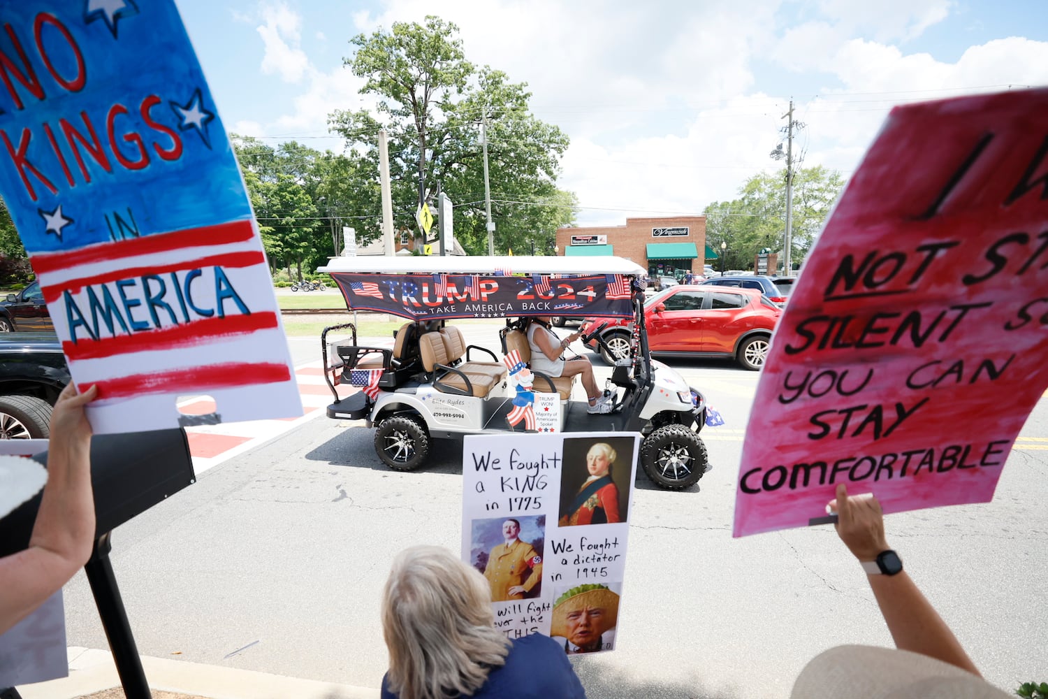 Several demonstrations are taking place across the state 
